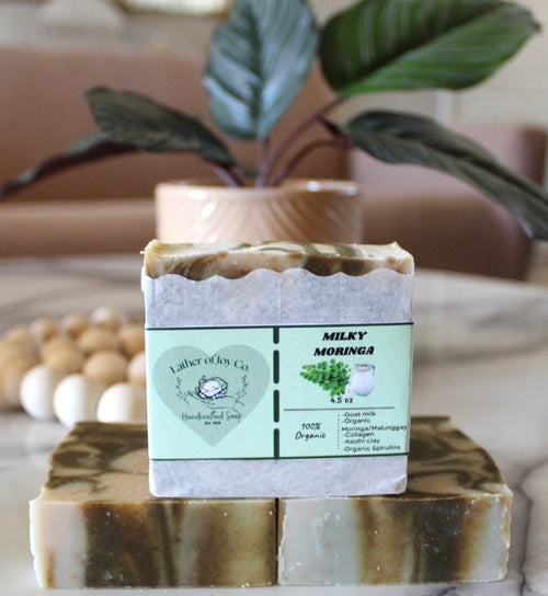 MILKY MORINGA SOAP BAR - UNSCENTED